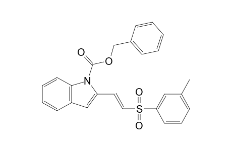 N-(Carbobenzyloxy)-2-[(E)-(2-p-toluenesulfonyl)ethenyl]indole