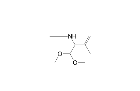 3-Buten-2-amine, N-(1,1-dimethylethyl)-1,1-dimethoxy-3-methyl-