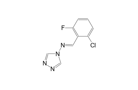 N-[(E)-(2-chloro-6-fluorophenyl)methylidene]-4H-1,2,4-triazol-4-amine