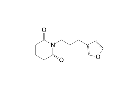 1-[3-(3-furanyl)propyl]piperidine-2,6-dione