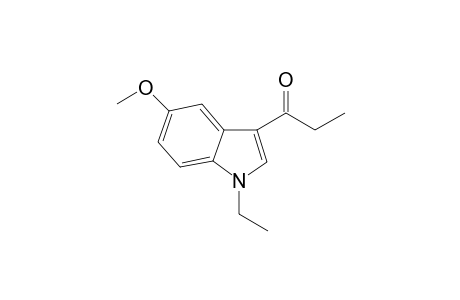 1-(5-Methoxy-N-ethyl-indol-3-yl)propan-1-one