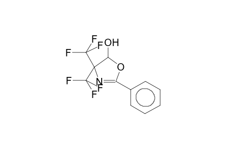 2-PHENYL-4,4-BIS(TRIFLUOROMETHYL)-5-HYDROXY-2-OXAZOLINE