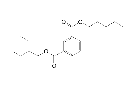 Isophthalic acid, 2-ethylbutyl pentyl ester