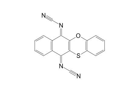 N,N'-Dicyanobenzo[b]naphtho[2,3-e][1,4]oxathiin-6,11-quinonediimine