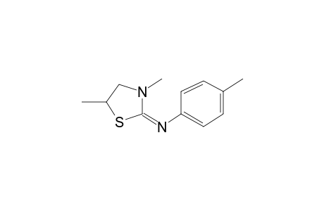 3,5-Dimethyl-2-p-tolylimino-1,3-thiazolidine