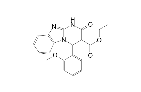 pyrimido[1,2-a]benzimidazole-3-carboxylic acid, 1,2,3,4-tetrahydro-4-(2-methoxyphenyl)-2-oxo-, ethyl ester