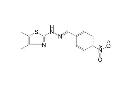 (1E)-1-(4-nitrophenyl)ethanone (4,5-dimethyl-1,3-thiazol-2-yl)hydrazone