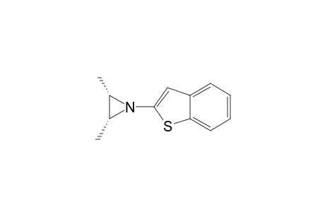 Aziridine, 1-benzo[b]thien-2-yl-2,3-dimethyl-, cis-