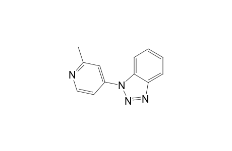 1-(2-Methyl-4-pyridinyl)-1H-1,2,3-benzotriazole