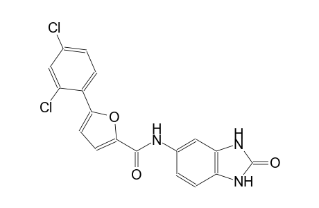 5-(2,4-dichlorophenyl)-N-(2-oxo-2,3-dihydro-1H-benzimidazol-5-yl)-2-furamide