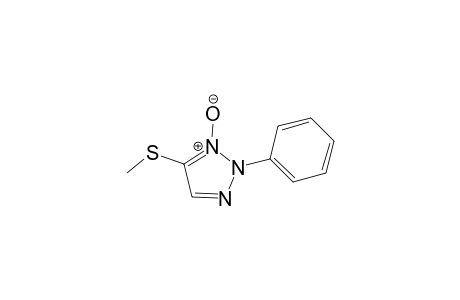 5-(methylthio)-1-oxido-2-phenyl-triazol-1-ium