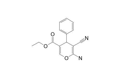 ETHYL-6-AMINO-5-CYANO-4-PHENYL-4H-PYRAN-3-CARBOXYLATE
