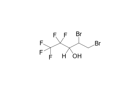 1,2-DIBROMO-3-HYDROXY-4,4,5,5,5-PENTAFLUOROPENTANE