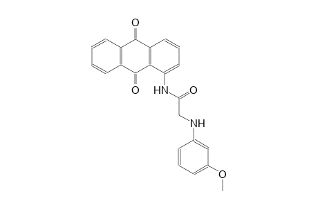 acetamide, N-(9,10-dihydro-9,10-dioxo-1-anthracenyl)-2-[(3-methoxyphenyl)amino]-