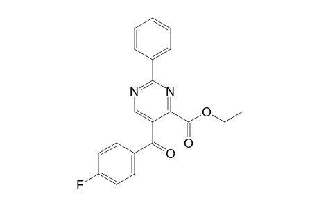 Ethyl 5-(4-Fluorobenzoyl)-2-phenylpyrimidine-4-carboxylate