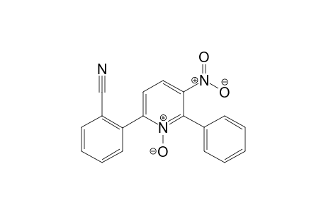 6-(2-Cyanophenyl)-3-nitro-2-phenylpyridine 1-oxide