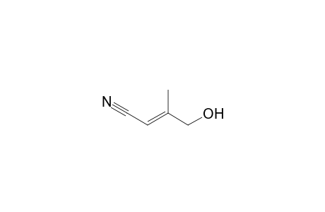 (E)-3-methyl-4-oxidanyl-but-2-enenitrile