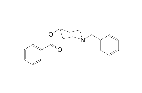 1-Benzylpiperidin-4-yl-2-methyl benzoate