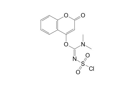 {Dimethylamino-[(2'-oxo-2H-chromen-4'-yl)oxy]methylene-sulfamoyl} - chloride