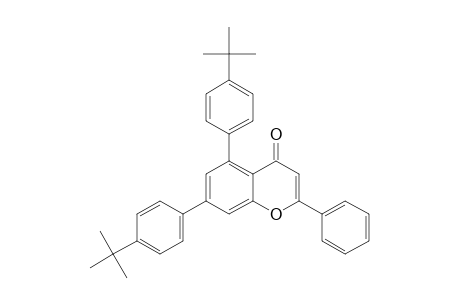 5,7-Bis[4-(tert-butyl)phenyl]-2-phenyl-4H-chromen-4-one
