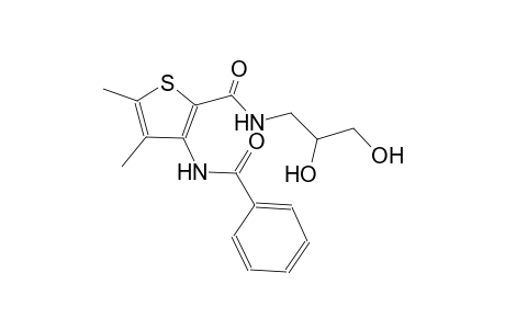 2-thiophenecarboxamide, 3-(benzoylamino)-N-(2,3-dihydroxypropyl)-4,5-dimethyl-