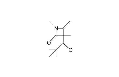 1,3-Dimethyl-3-pivaloyl-4-vinyl-azetidin-2-one