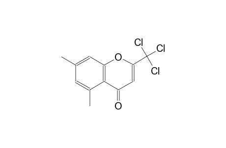 5,7-Dimethyl-2-(trichloromethyl)-4H-chromen-4-one