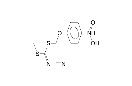 S-methyl-S'-(4-nitrophenoxymethyl)-N-cyanoisodithiocarbamate