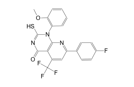 pyrido[2,3-d]pyrimidin-4(1H)-one, 7-(4-fluorophenyl)-2-mercapto-1-(2-methoxyphenyl)-5-(trifluoromethyl)-