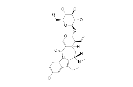 10-HYDROXYCORREANTHOSIDE;#7;[11S-(11-ALPHA,12-BETA,12A-ALPHA,13A-BETA)]-12-ETHENYL-11-(BETA-D-GLUCOPYRANOSYLOXY)-1,2,3,11,12,12A,13,13A-OCTAHYDRO-5-HYDROXY-1-