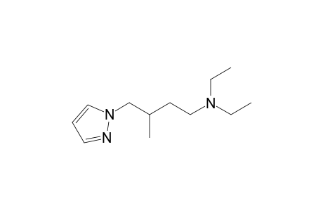 N,N-Diethyl-N-[3-methyl-4-(1H-1-pyrazolyl)butyl]amine