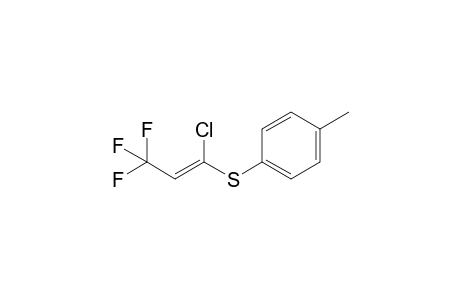 (Z)-(1-Chloro-3,3,3-trifluoroprop-1-enyl)(p-tolyl)sulfane