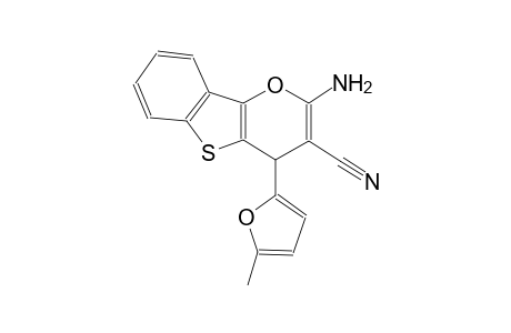 4H-benzo[4,5]thieno[3,2-b]pyran-3-carbonitrile, 2-amino-4-(5-methyl-2-furanyl)-