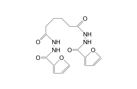 N,N'-Bis(2-furoyl)-adipic acid, dihydrazide