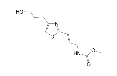 [3-[4-[3-(Hydroxypropyl)oxazol-2-yl]allyl]carbamic acid methyl ester