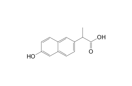 2-(6-Hydroxy-2-naphthyl)propanoic acid