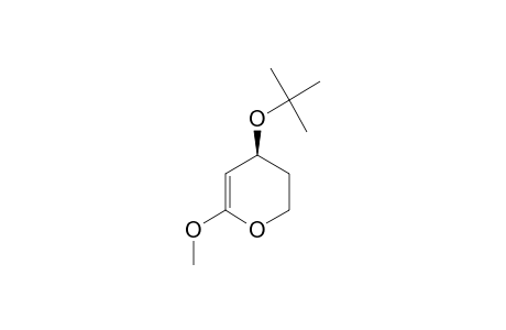 (+-)-2-Methoxy-4-(tert-butoxy)-1-oxacyclohex-2-ene
