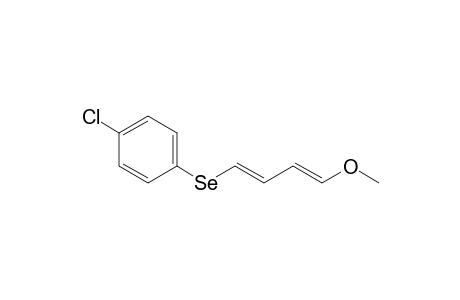 (E,E)-1-[(4-chlorophenyl)seleno]-4-methoxy-1,3-butadiene