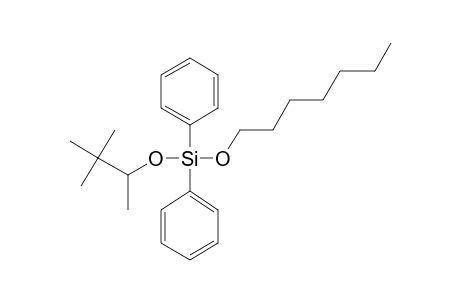 Silane, diphenyl(3,3-dimethylbut-2-yloxy)heptyloxy-