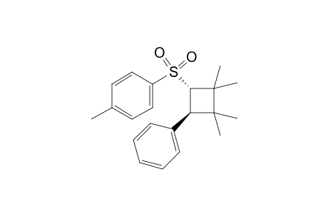 trans-1-Methyl-4-((2,2,3,3-tetramethyl-4-phenylcyclobutyl)sulfonyl)benzene