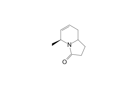 cis-5-Methyl-1,2,3,5,8,8a-hexahydro-3-indolizinone