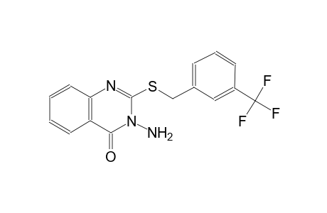 3-amino-2-{[3-(trifluoromethyl)benzyl]sulfanyl}-4(3H)-quinazolinone