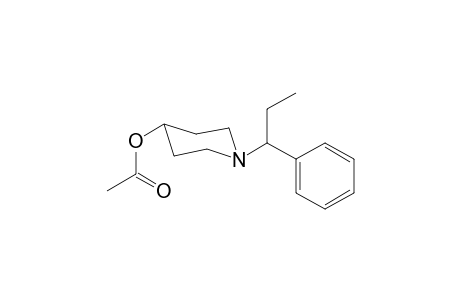 1-(1-Phenylpropyl)piperidin-4-yl acetate
