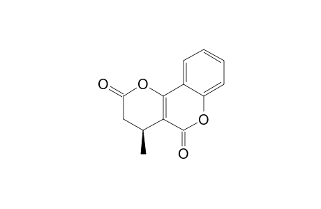 4-METHYL-3,4,5,6-TETRAHYDRONAPHTHO-[1,2-B]-PYRAN-2-(H),5-DIONE