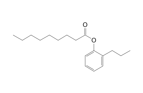 Nonanoic acid, 2-propylphenyl ester