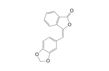 (3E)-3-(1,3-benzodioxol-5-ylmethylene)isobenzofuran-1-one