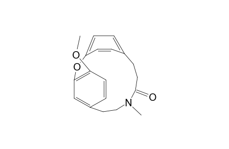 2-Oxa-10-azatricyclo[12.2.2.13,7]nonadeca-3,5,7(19),14,16,17-hexaen-11-one, 4-methoxy-10-methyl-