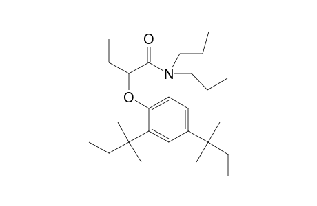 Butanamide, 2-[2,4-bis(1,1-dimethylpropyl)phenoxy]-N,N-dipropyl-