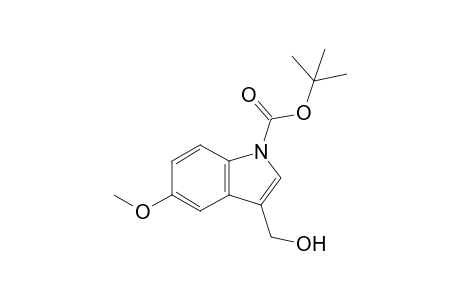 3-(hydroxymethyl)-5-methoxy-1-indolecarboxylic acid tert-butyl ester
