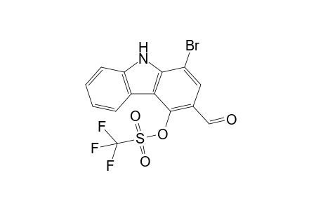 1-Bromo-3-formyl-9H-carbazol-4-yl trifluoromethanesulfonate